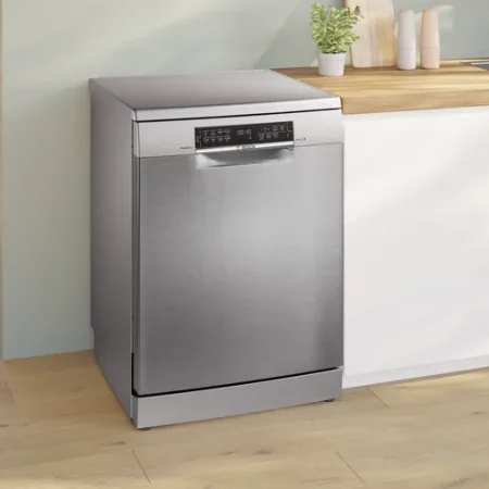 Bosch Series 6 Free-standing dishwasher 60 cm Brushed Steel Anti-Fingerprint
