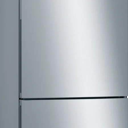 Bosch Series 6 Free-standing Fridge-Freezer with Freezer at Bottom 201 x 70 cm Brushed Steel Anti-Fingerprint