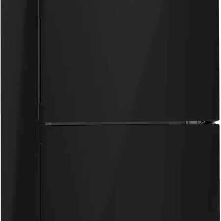 Bosch Series 2 Free-standing Fridge-Freezer with Freezer at Bottom 182.4 x 55 cm Black