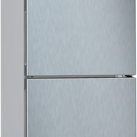 Bosch Series 2 Free-standing Fridge-Freezer with Freezer at Bottom 182.4 x 55 cm Stainless Steel Look