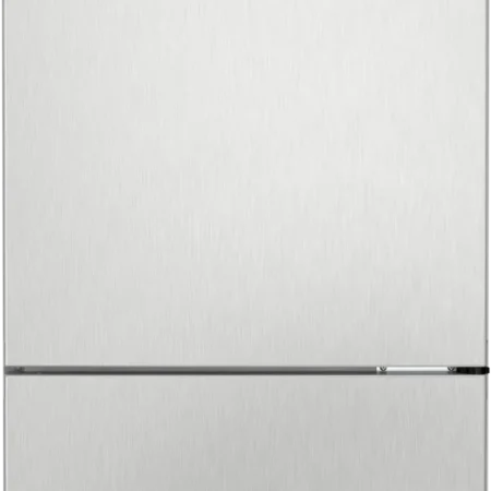 Bosch Series 4 Free-standing Fridge-Freezer with Freezer at Bottom 186 x 60 cm Stainless Steel Look, Total No Frost